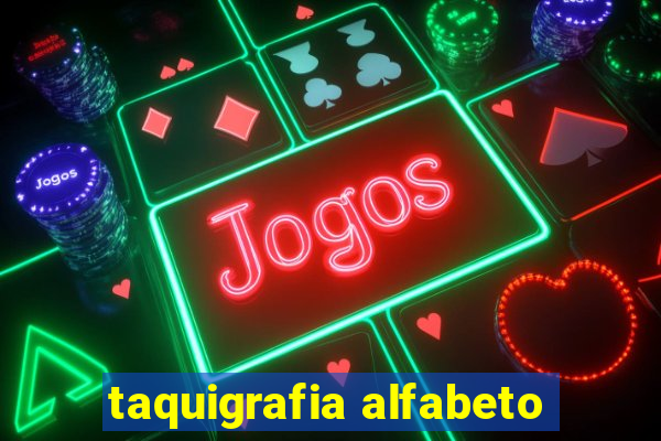 taquigrafia alfabeto